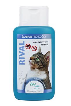 Antiparazitární šampon Bea Rival kočka 220ml