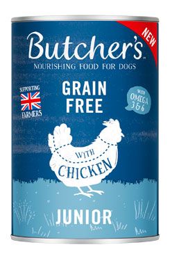 Butcher S Dog Original Junior Kuřecí V želé Konz. 400g