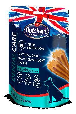 Butcher S Dog pochoutka dental care pro velká plemena 270g