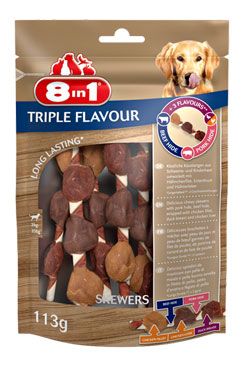 Pochoutka 8in1 triple flavour skewers (6ks)
