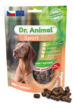Pochoutka Dr. Animal sportline losos 100g