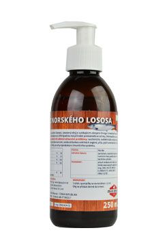 Lososový olej 100% pes kočka Zeus 250ml