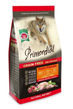 Primordial GF Adult Mini Quail&duck 2kg