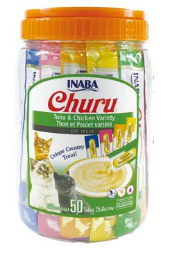 Churu Cat tuna&chicken varieties 50p