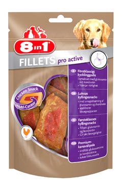Pochoutka 8in1 fillets pro active S 80g