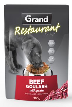 Grand kapsa Deluxe pes restaurant hovězí guláš 300g