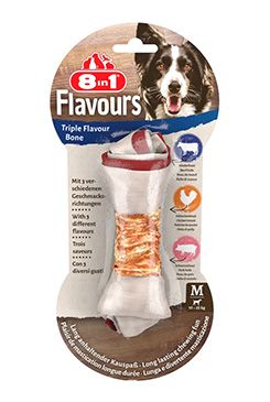 Pochoutka 8in1 triple flavour M (1ks)