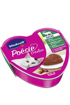 Vitakraft Cat Poésie konzerva želé zvěřina brusinka 85g