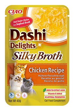 Churu Cat Dashi Delights Silky Broth Chicken 40g