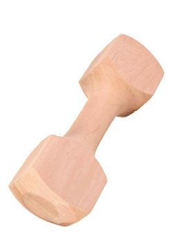 Hračka pes činka dřevo 650g 25cm