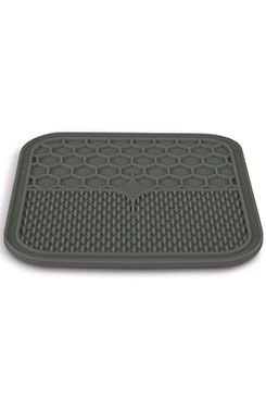 Lízací podložka pro psy silicone šedá M Zolux