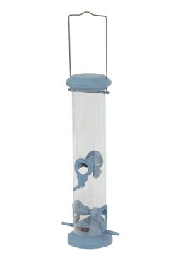 Krmítko pro ptáky Silo 4 bidýlka modrá Zolux