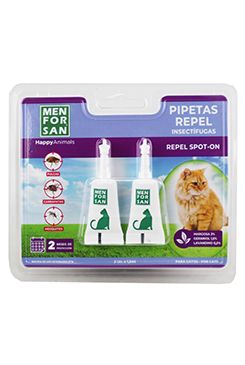 Menforsan Spot On repelentní pipety pro kočky 2x1,5ml