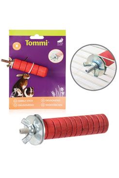 Hračka hlodavec okusovátko S červené 7cm Tommi