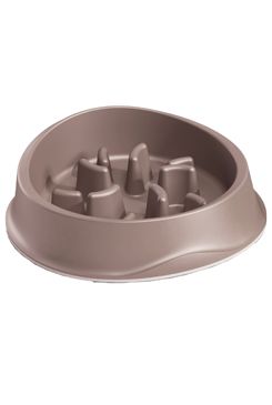 Miska proti hltání protiskluz Smart 1l béžová Zolux