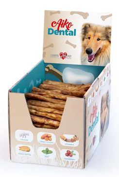 Dental Collagen stix kuřecí a hovězí 12,5cm/180ks box