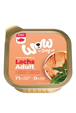 WOW losos s rajčaty adult paštika 150g
