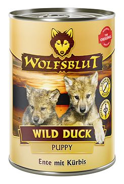 Wolfsblut Dog Puppy Wild Duck konzerva 395g