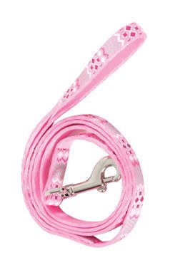 Vodítko kočka Ethnic nylon růžové 1m Zolux