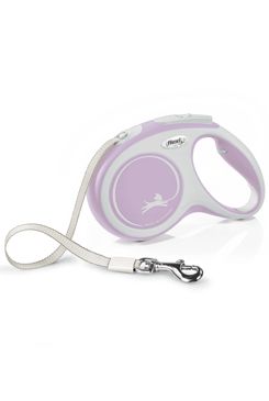 Vodítko Flexi Comfort M pásek 5m/25kg růžová new