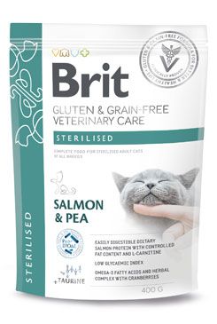Brit Vd Cat Gf Care Sterilised 400g