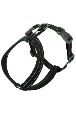 Postroj Y Hurtta Casual Eco černý 60-70cm