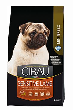 Cibau Adult Sensitive Lamb&rice Mini 2,5kg