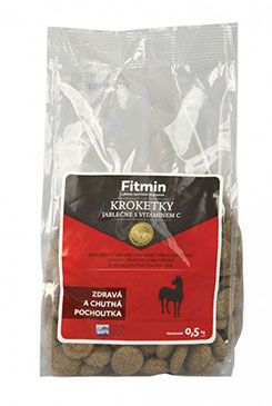 Fitmin horse kroketky jablko vitamín C 500g