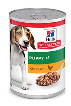 Hill S canine SP puppy chicken konzerva 370g