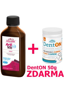 Vitar Veterinae Artivit sirup 200ml Denton 50g