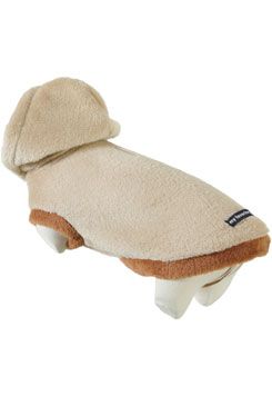 Obleček s kapucí pro psy Brooklyn béžový 25cm Zolux