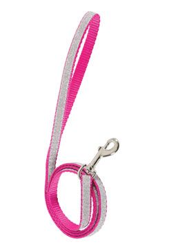 Vodítko kočka Shiny nylon růžové 1m Zolux