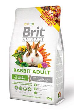 Brit Animals rabbit adult complete 300g
