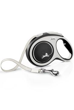 Vodítko Flexi Comfort L pásek 8m/50kg černá new