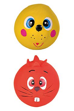 Hračka pes míč Xichtík guma 6cm Trixie