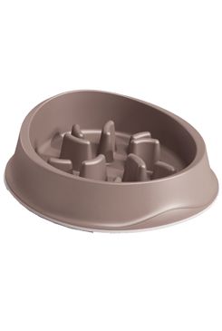 Miska proti hltání protikluz Smart 0,5l béžová Zolux