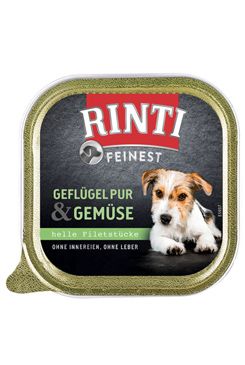 Rinti Dog Feinest vanička drůbež zelenina 150g
