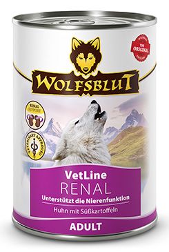 Wolfsblut Dog Vetline Renal konzerva 395g