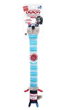 Hračka pes Gigwi Plush Friendz mýval M křupavý krk