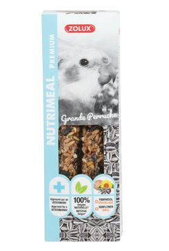 Pochoutka Nutrimeal Stick slunečnice pro papoušky 110g