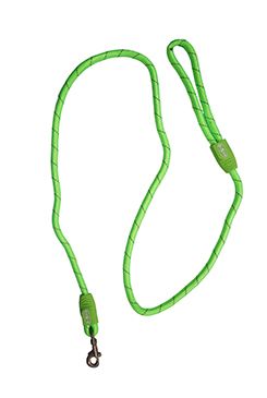 Vodítko Buster reflective lanové 180cmx13mm limetkové