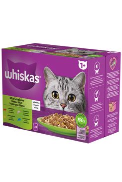 Whiskas Kapsa Core Mix výběr želé 12x85g