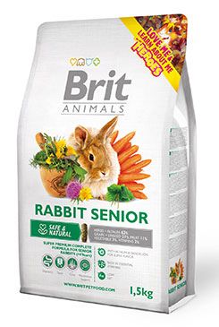 Brit Animals rabbit senior complete 1,5kg