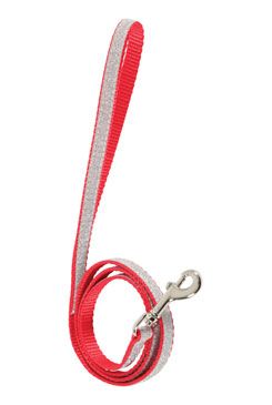 Vodítko kočka Shiny nylon červené 1m Zolux