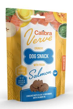 Calibra Dog Verve crunchy Snack Fresh Salmon 150g