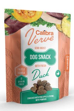 Calibra Dog Verve semi-moist Snack Fresh Duck 150g