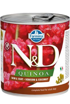 N&D Dog Quinoa Adult Venison & Coconut 285g