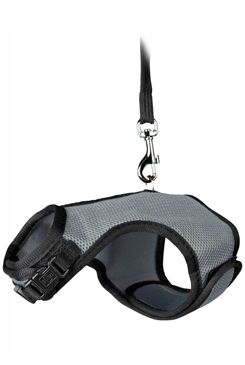 Postroj králík vesta s vodítkem mix 1,20m Trixie