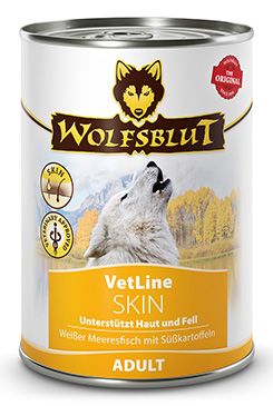 Wolfsblut Dog Vetline Skin konzerva 395g