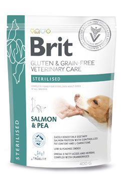 Brit Vd Dog Gf Care Sterilised 400g